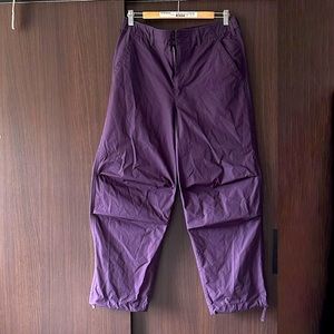 Uniqlo U wide fit parachute pants size 30